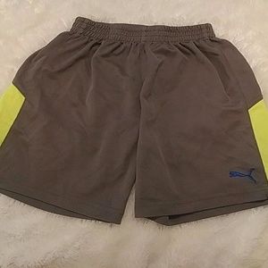 Boys puma shorts